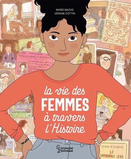 La vie des femmes à travers l'histoire - Marie Mazas,Vérane Cottin - ebook