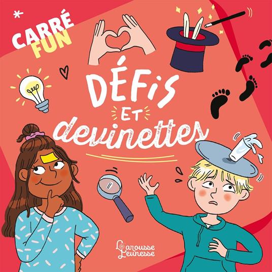 Carré fun - Défis et devinettes - Aurore Meyer - ebook