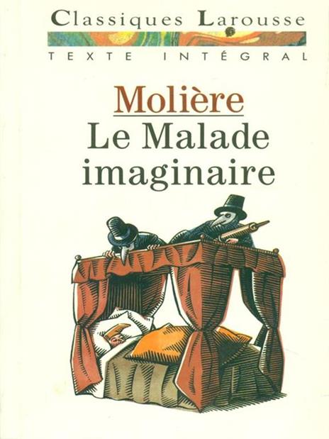 Le  malade imaginaire - Molière - copertina