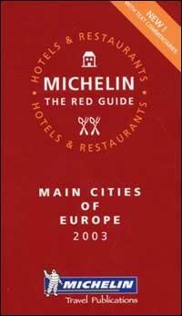 Main cities of Europe 2003. La guida rossa - copertina