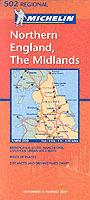 Northern England, The Midlands 1:400.000 - copertina