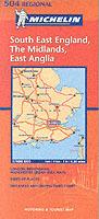 South England, The Midlands, East Anglia 1:400.000