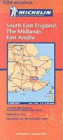 South England, The Midlands, East Anglia 1:400.000 - copertina