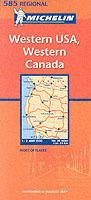 Western U.S.A., western Canada 1:2.400.000 - copertina