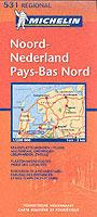 Noord-Nederland-Pays-Bas nord 1:200.000 - copertina