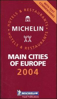 Main cities of Europe 2004. La guida rossa - copertina