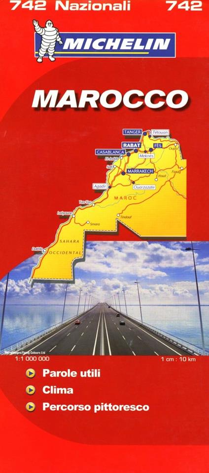 Marocco 1:1.000.000 - copertina