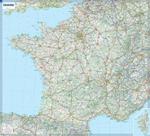 France - Michelin rolled & tubed wall map Encapsulated: Wall Map