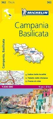 Campania, Basilicata 1:200.000 - copertina