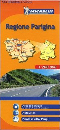 Regione parigina 1:200.000 - copertina