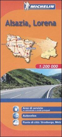 Alsazia, Lorena 1:200.000 - copertina