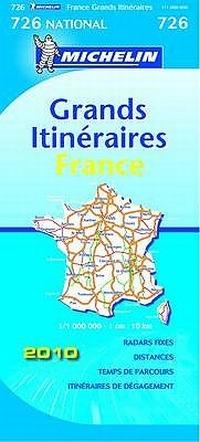 France. Grands itinéraires 1:1.000.000 - copertina