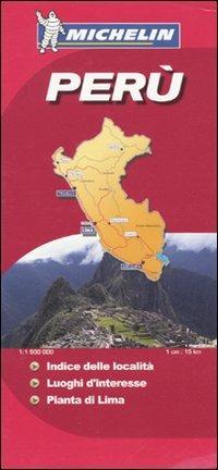 Perù 1:1.500.000. Ediz. multilingue - copertina