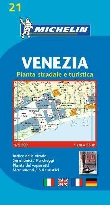 Venezia. Pianta stradale e turistica. 1:5.500. Ediz. multilingue - copertina