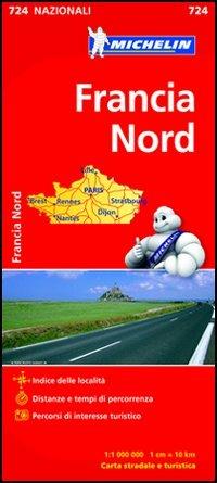 Francia nord 1:1.000.000 - copertina