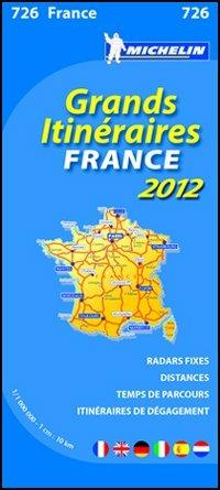 Route planning France 2012 1.000.000 - copertina