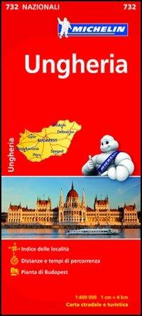 Ungheria 1:400.000 - copertina