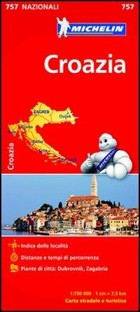 Croazia 1:750.000 - copertina