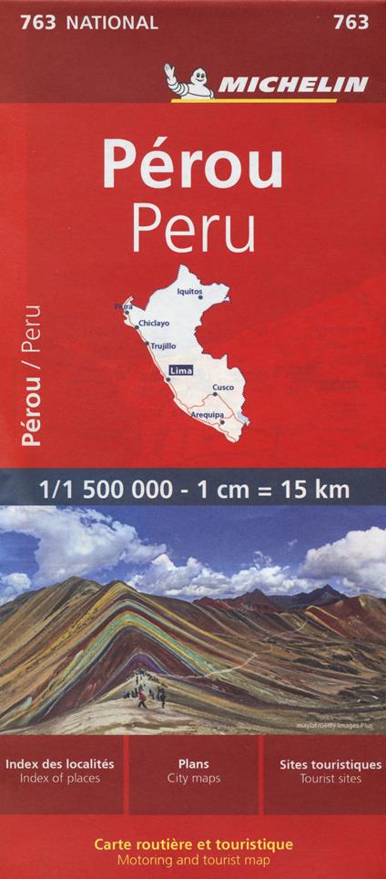 Pérou 1:1.500.000 - copertina