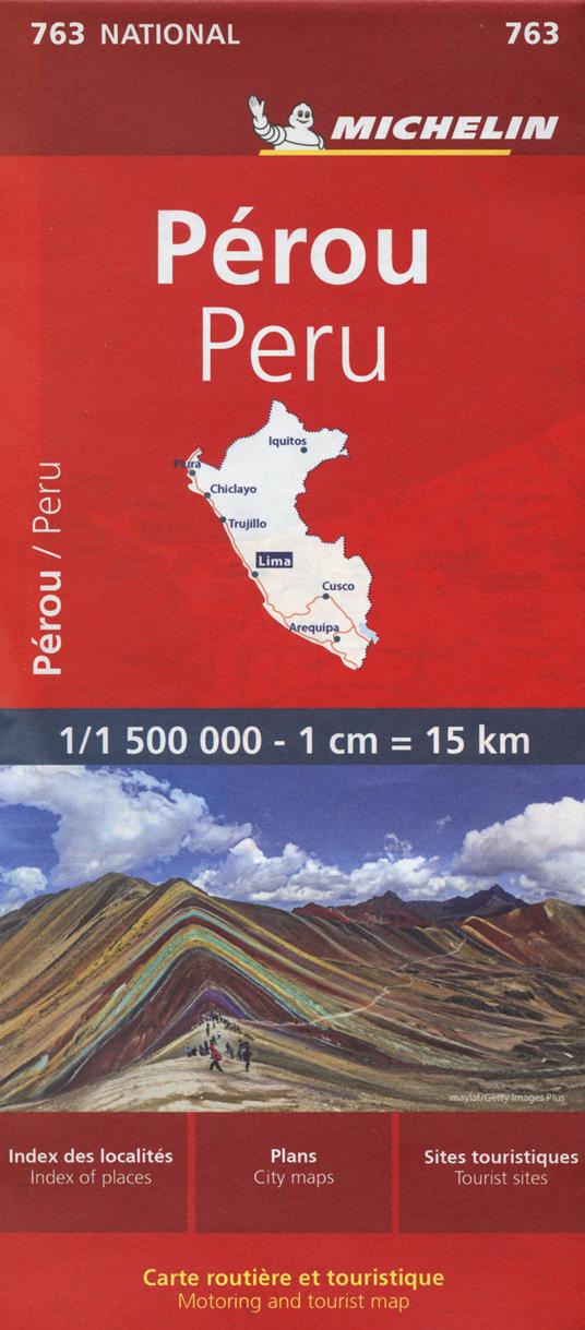 Pérou 1:1.500.000 - copertina