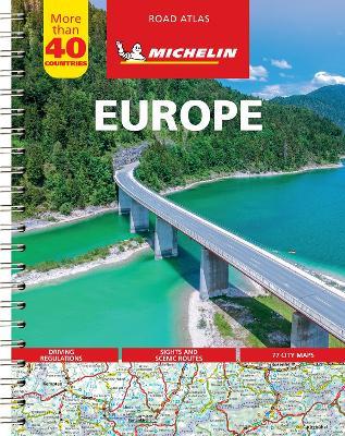 Europe. Roads atlas. Ediz. a spirale - copertina
