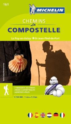 Le chemin de Compostelle - Zoom Map 161: Map - Michelin - cover