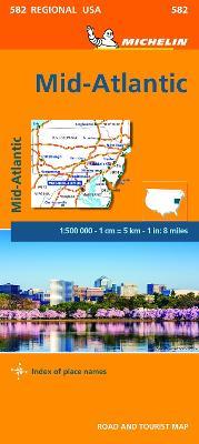 Midatlantic - Michelin Regional Map 582 - Michelin - cover