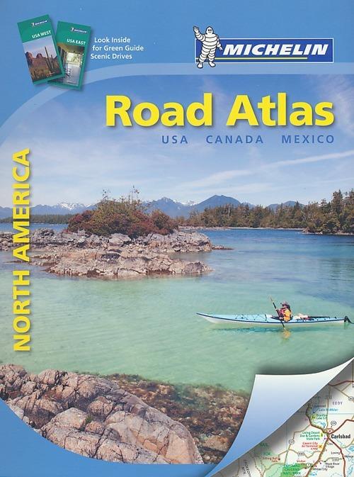 North America. Road atlas. Ediz. a spirale - copertina