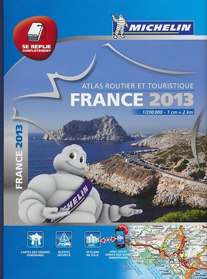 France. Atlas routier et touristique multiplex 2013 1:200.000 - copertina