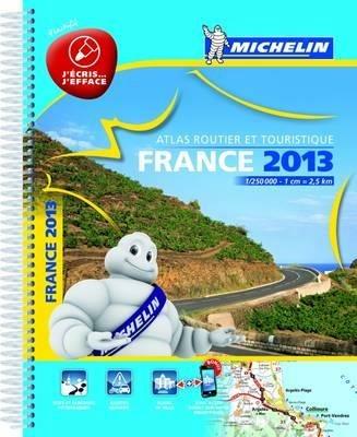 France. Atlas routier et touristique 2013 1:250.000. Ediz. plastificata - copertina