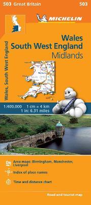 Wales, South West England, Midlands 1:400.000 - copertina