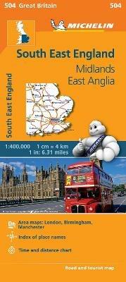South East England, Midlands, East Anglia 1:400.000 - copertina