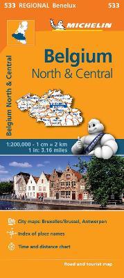 Belgium North & Central 1:200.000 - copertina