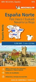 España Norte. País Vasco/Euskadi Navarra, La Rioja 1:250.000