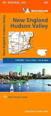 New England, Hudson Valley 1:500.000 - copertina