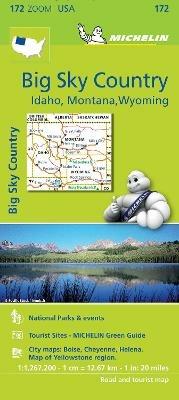Big sky country. Idaho, Montana, Wyoming 1:1.267.200 - copertina