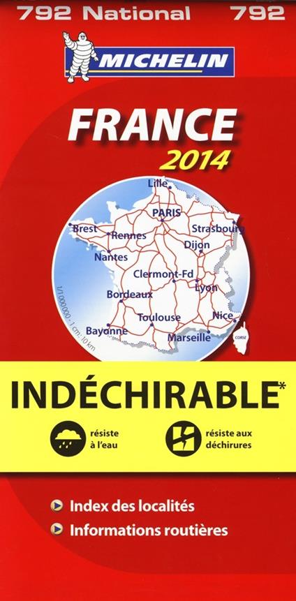 France 2014 1:1.000.000. Indéchirable - copertina