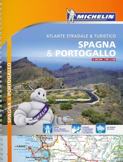 Spagna e Portogallo. Atlante stradale & turistico 1:400.000 - copertina