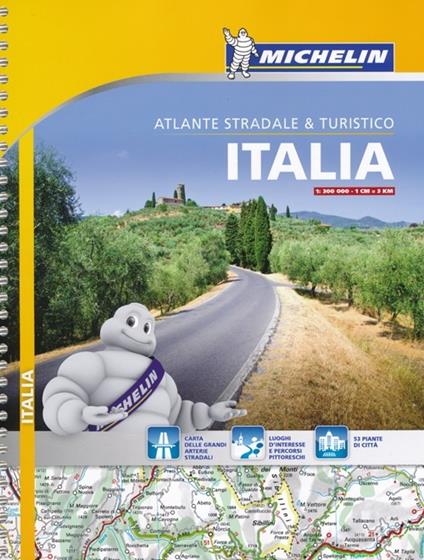 Italia. Atlante stradale e turistico. 1:300.000 - copertina