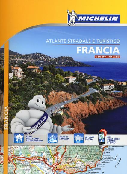 Francia. Atlante stradale e turistico 1:200.000 - copertina