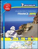 France. Atlas routier et touristique 2015 1:250.000. Ediz. plastificata
