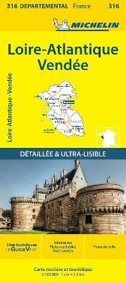 Loire-Atlantique Vendee - Michelin Local Map 316: Map - Michelin - cover