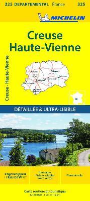 Creuse, Haute-Vienne - Michelin Local Map 325 - Michelin - cover