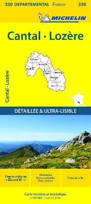 Cantal, Lozire - Michelin Local Map 330 - Michelin - cover