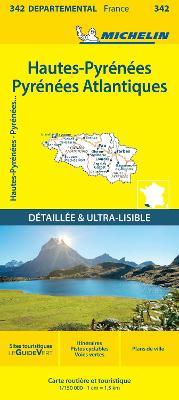 Hautes-Pyrénées Pyrénées-Atlantiques - Michelin Local Map 342: Map - Michelin - cover