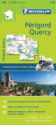 Quercy Perigord - Zoom Map 118: Map - Michelin - cover