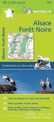 Black Forest, Alsace, Rhine Valley - Zoom Map 131: Map - Michelin - cover