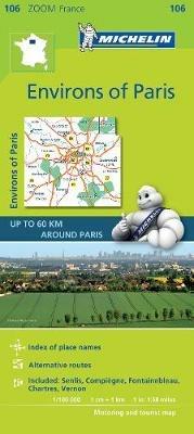 Dintorni di Parigi 1:100.000 - copertina