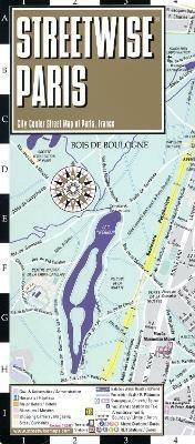 Streetwise Paris Map - Laminated City Center Street Map of Paris, France: City Plans - Michelin - cover