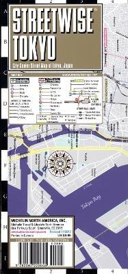 Streetwise Tokyo Map - Laminated City Center Street Map of Tokyo, Japan: City Plans - Michelin - cover